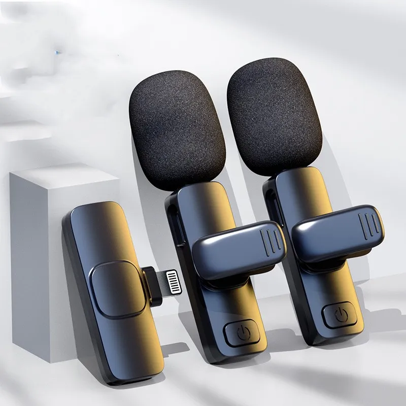 🔥New Wireless Lavalier Microphone-Small and portable